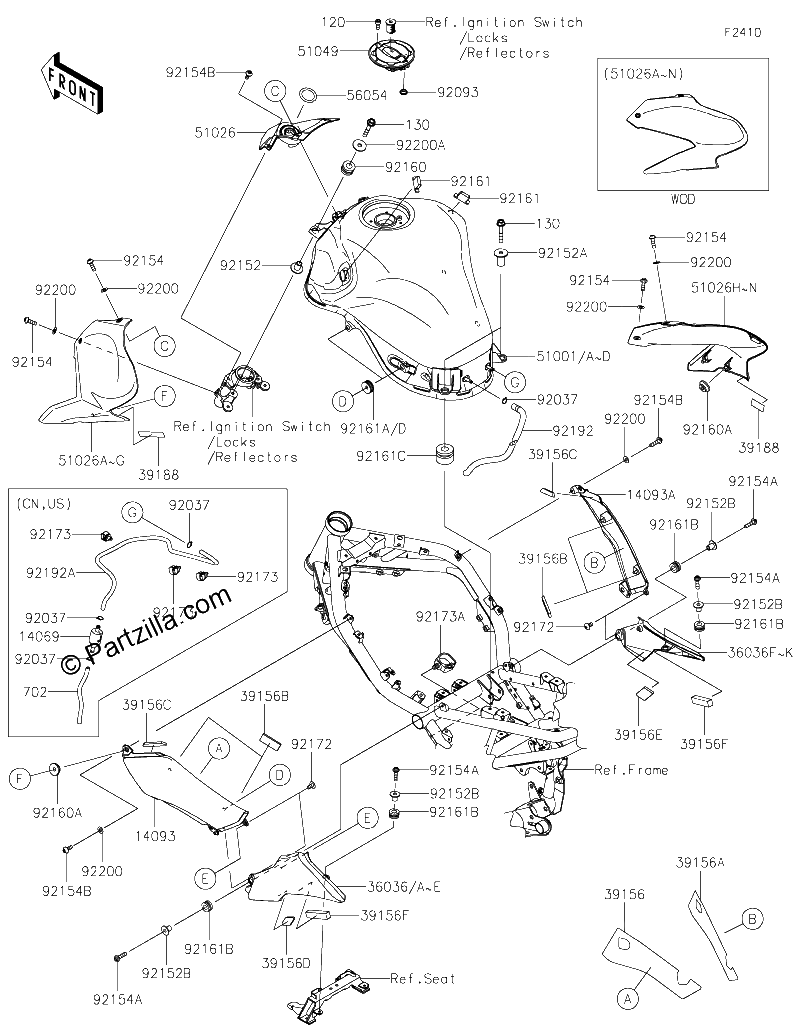 Diagrama de FUEL TANK