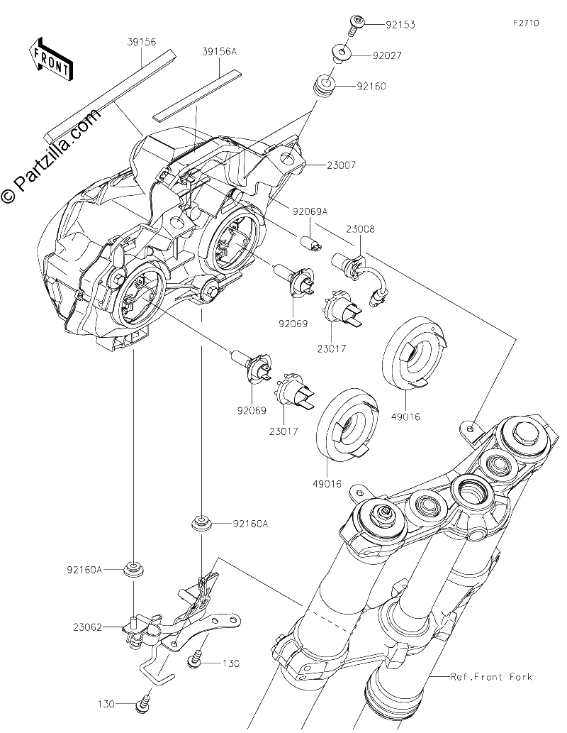 Diagrama de HEADLIGHT S