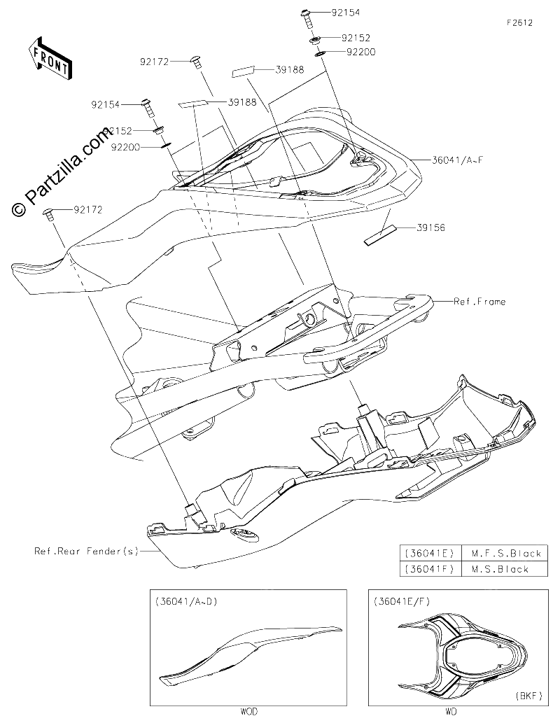 Diagrama de SEAT COVER