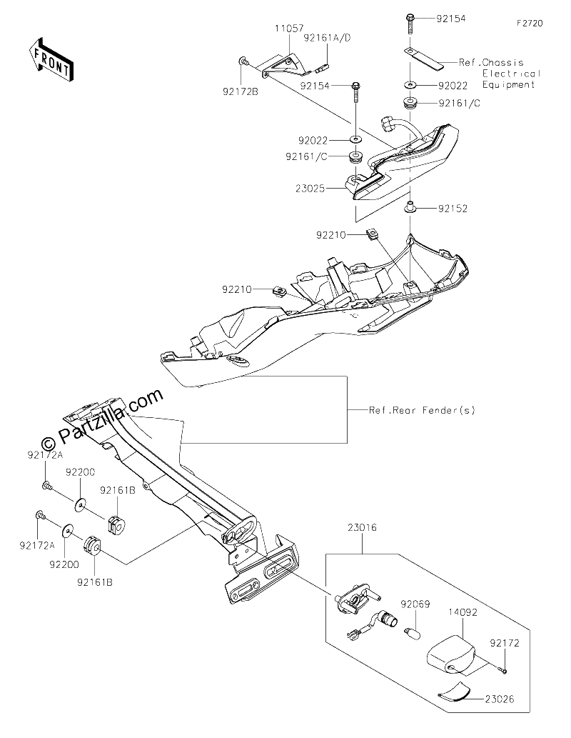 Diagrama de TAILLIGHT S