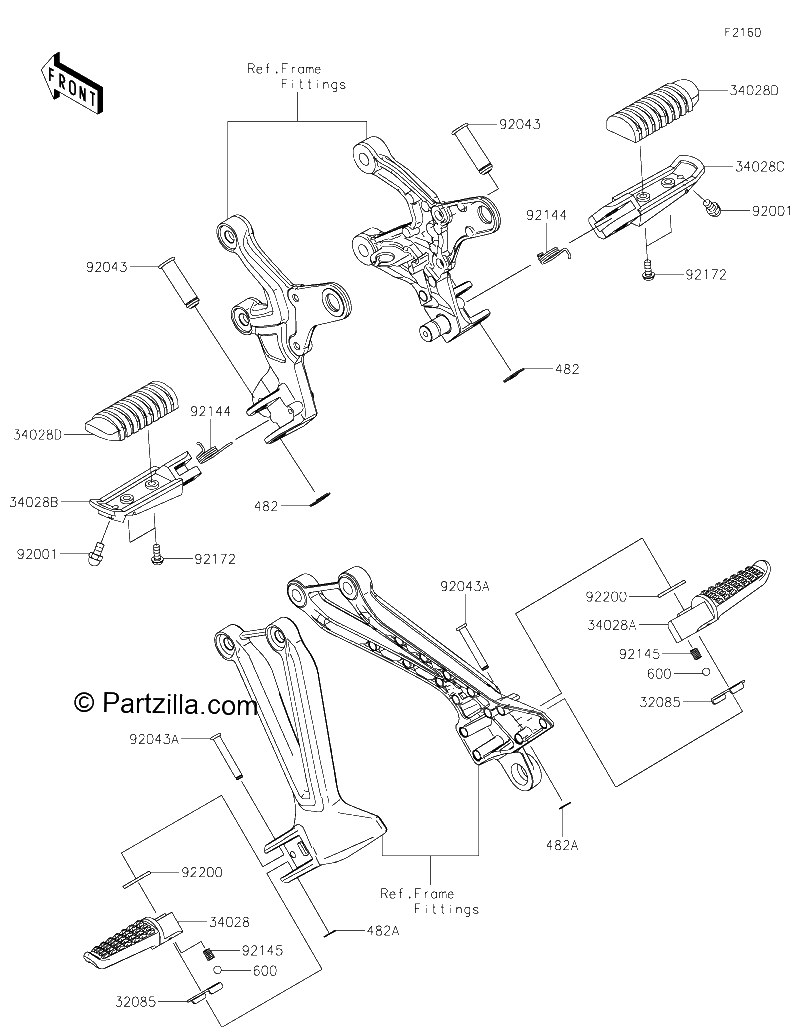 Diagrama de FOOTRESTS