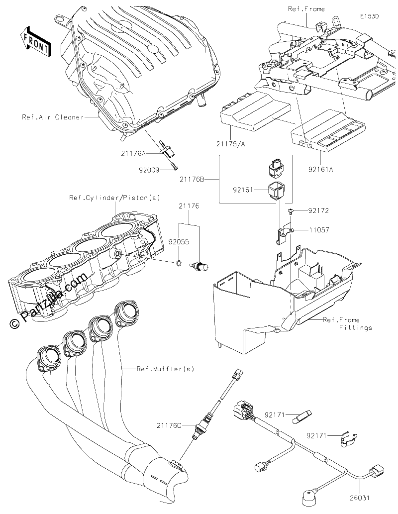 Diagrama de FUEL INJECTION