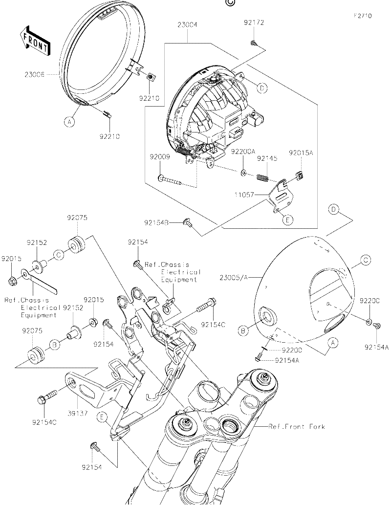 Diagrama de HEADLIGHT S
