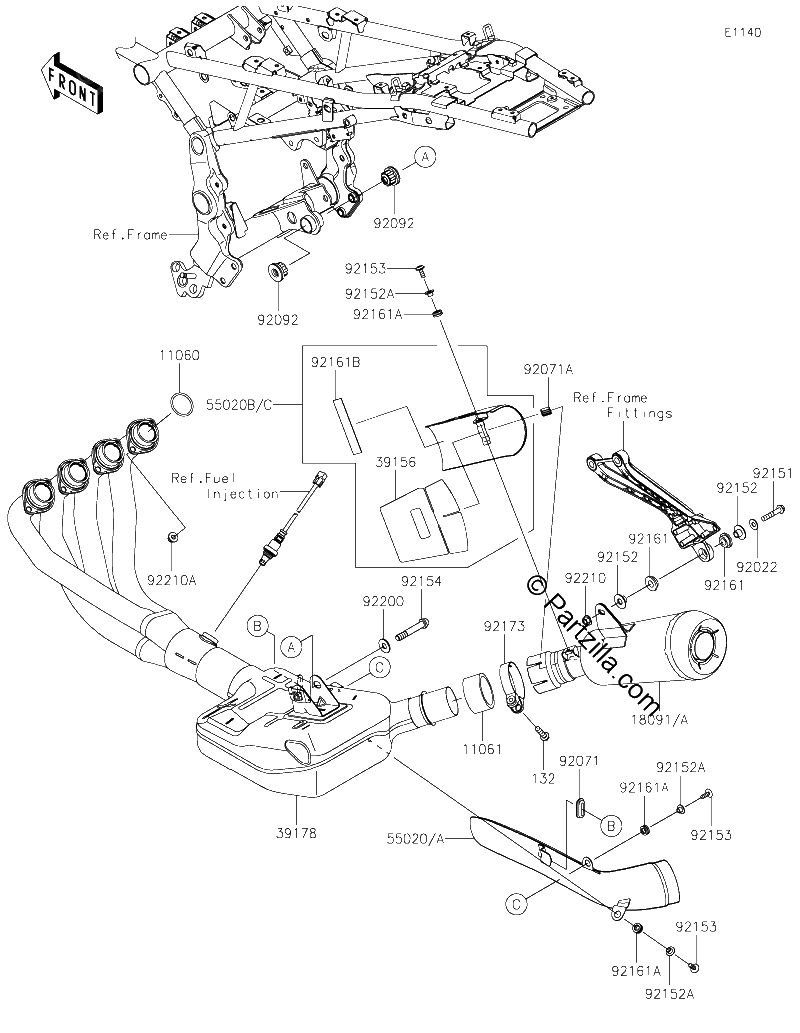 Diagrama de MUFFLER S