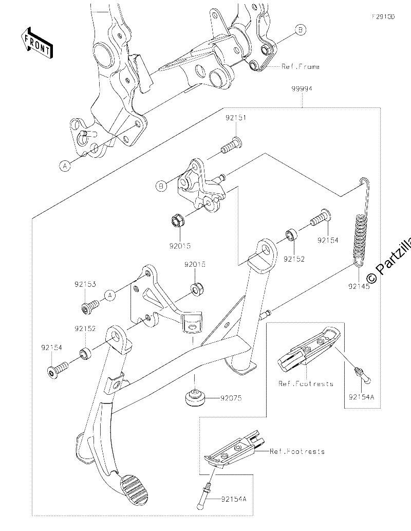 Diagrama de ACCESSORY CENTER STAND
