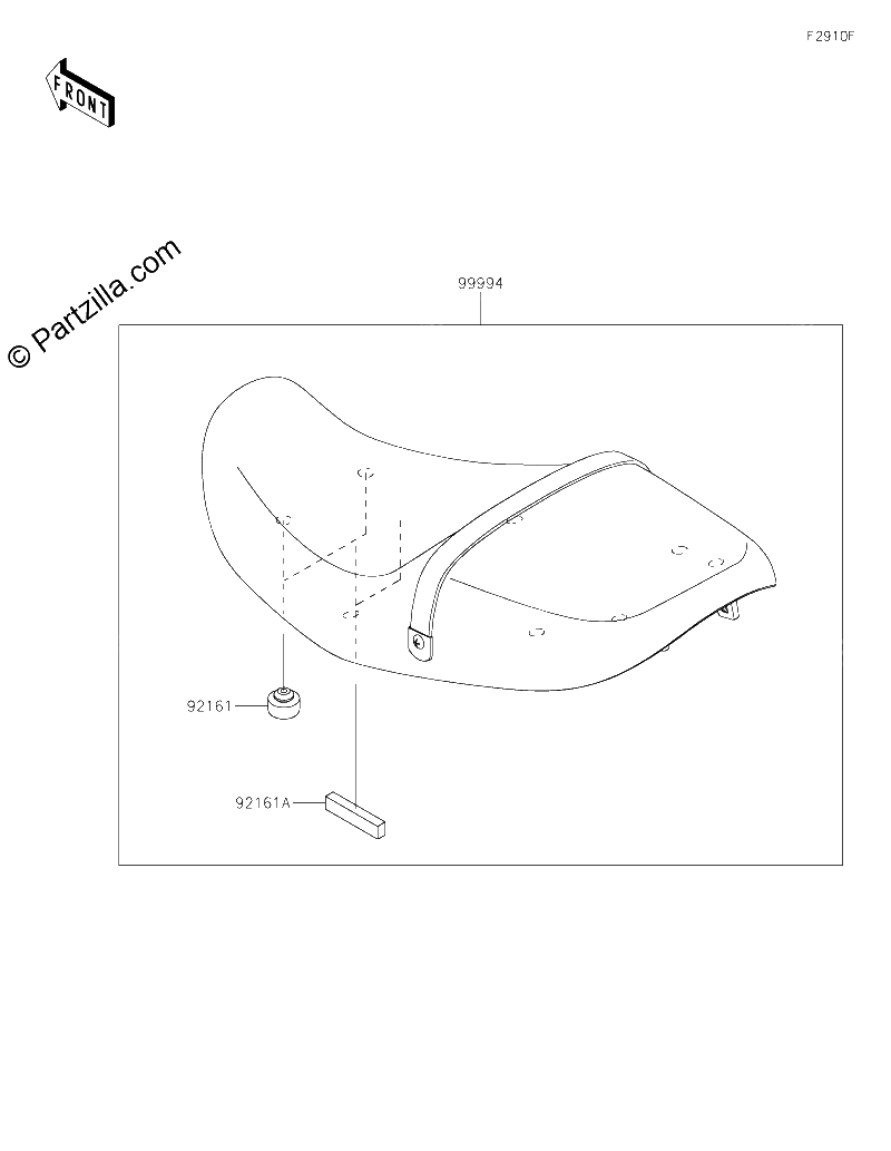 Diagrama de ACCESSORY SEAT CA US