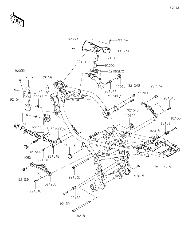 Diagrama de ENGINE MOUNT