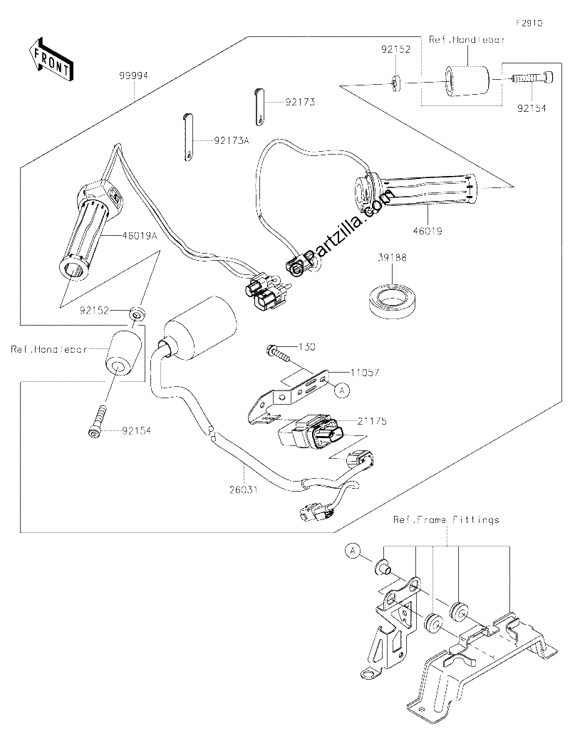 Diagrama de ACCESSORY GRIP HEATER