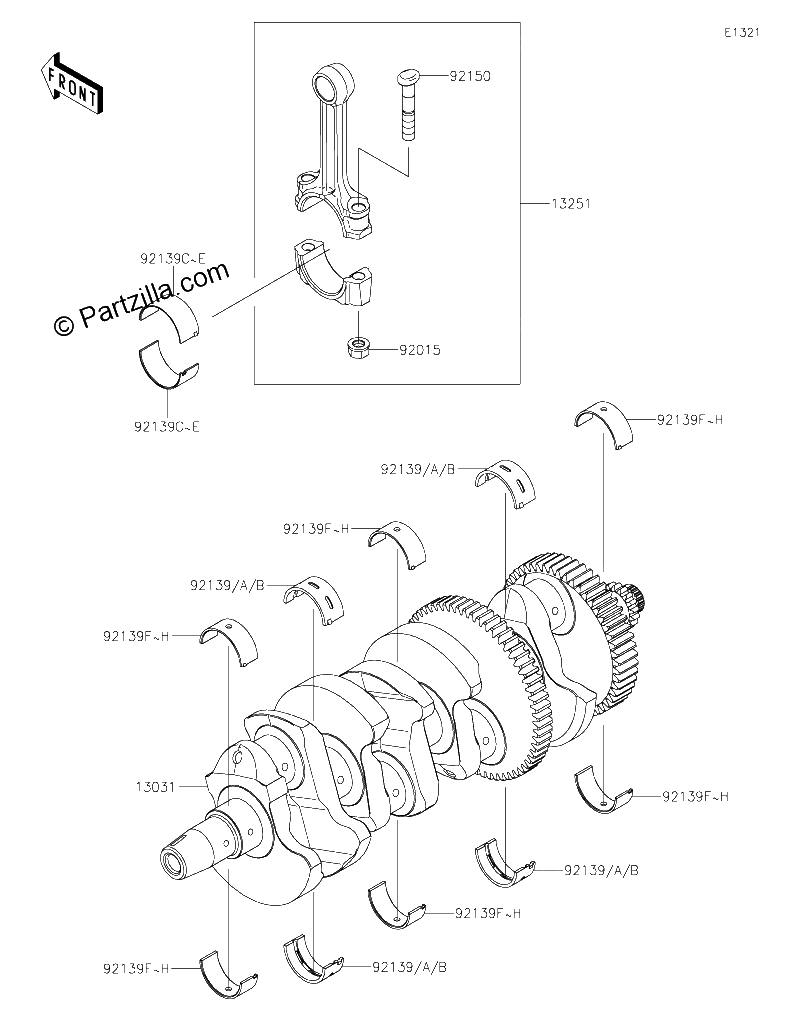 Diagrama de CRANKSHAFT