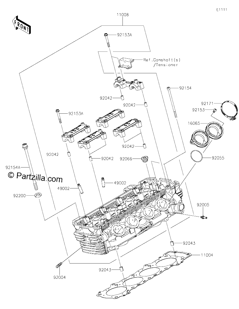 Diagrama de CYLINDER HEAD