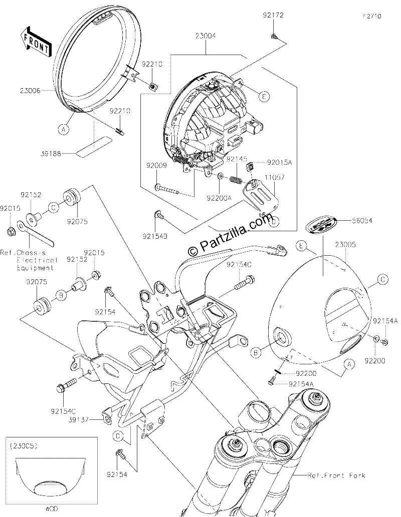 Diagrama de HEADLIGHT S