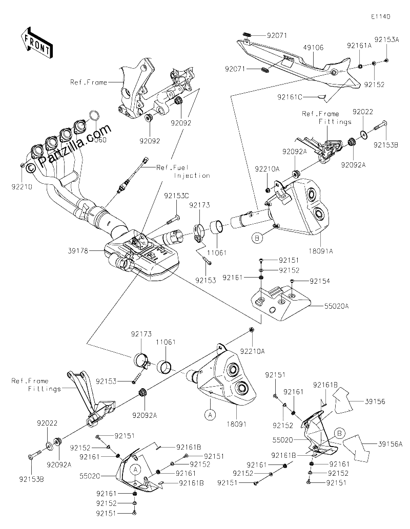 Diagrama de MUFFLER S