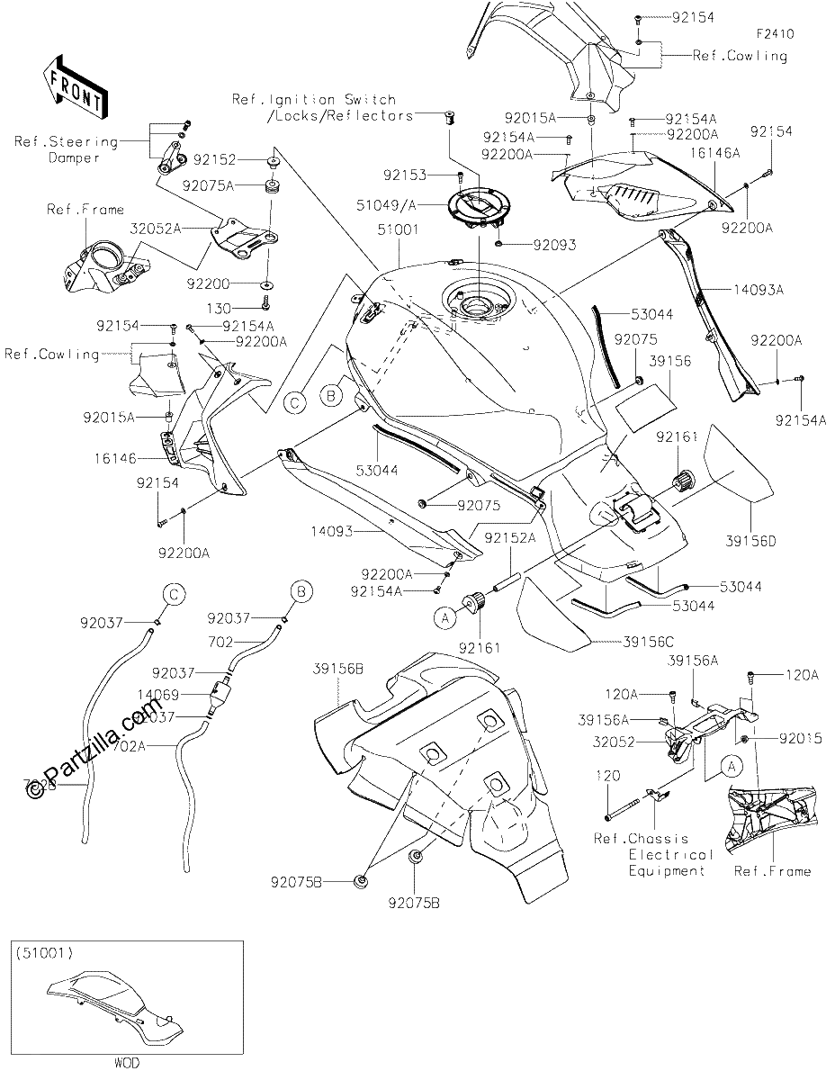 Diagrama de FUEL TANK