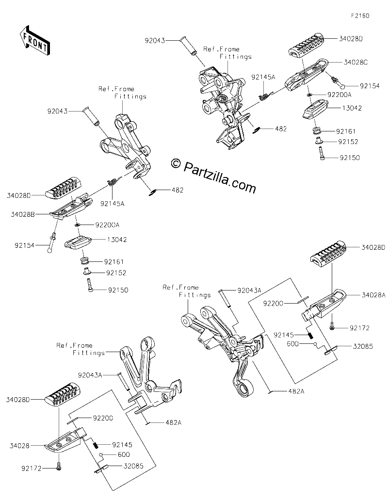Diagrama de FOOTRESTS