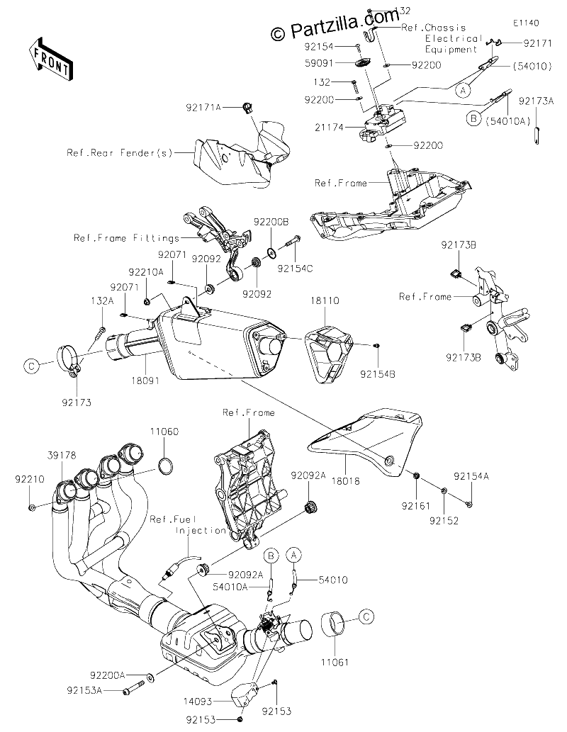 Diagrama de MUFFLER S