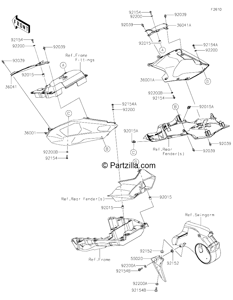 Diagrama de SIDE COVERS CHAIN COVER