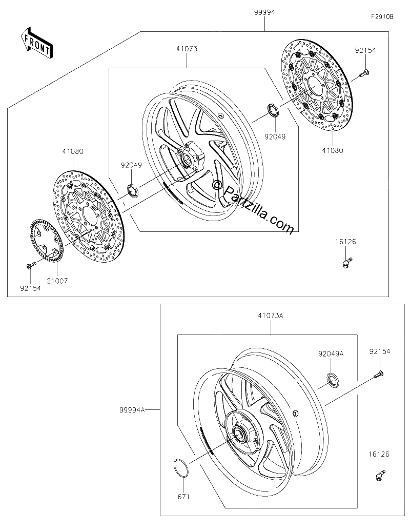 Diagrama de ACCESSORY MARCHESINI WHEEL