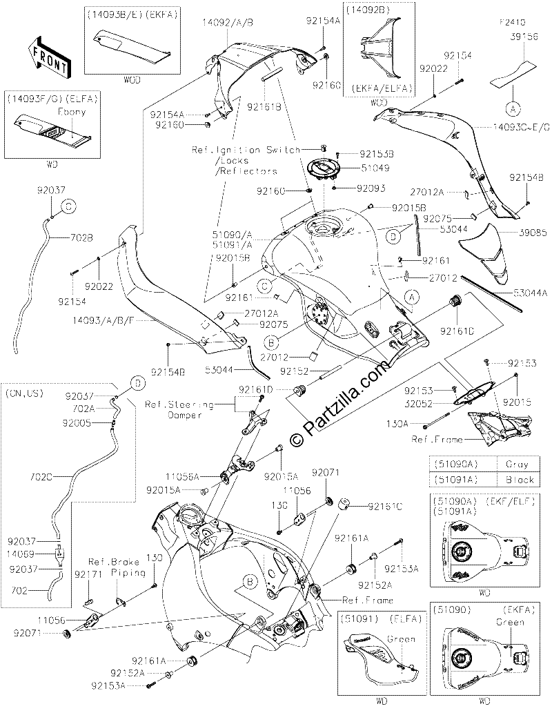 Diagrama de FUEL TANK