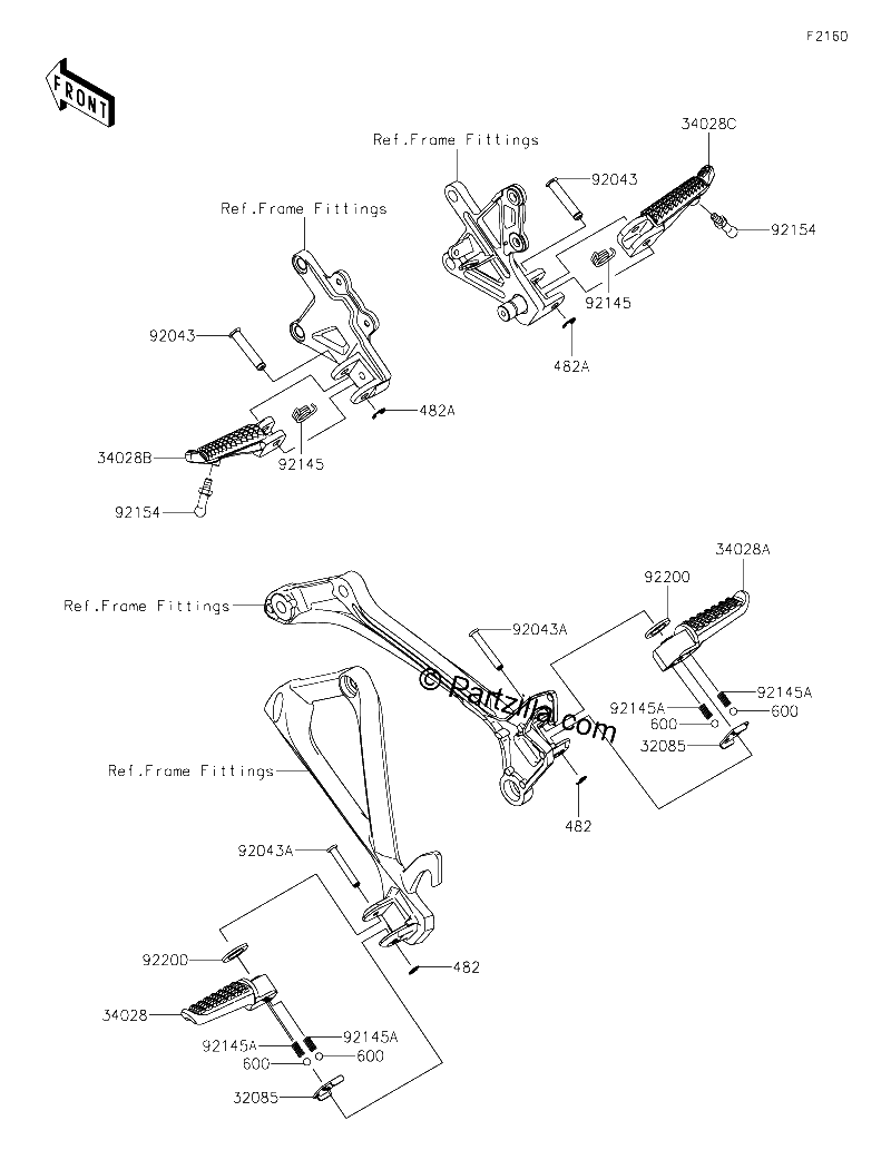 Diagrama de FOOTRESTS