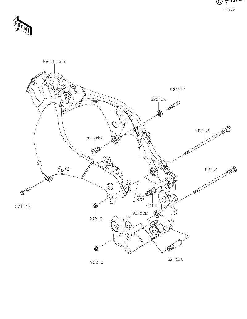 Diagrama de ENGINE MOUNT