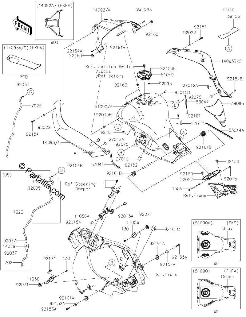 Diagrama de FUEL TANK