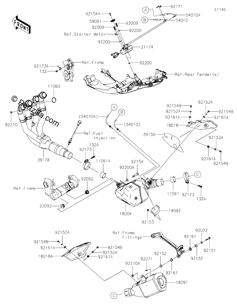 Diagrama de MUFFLER S