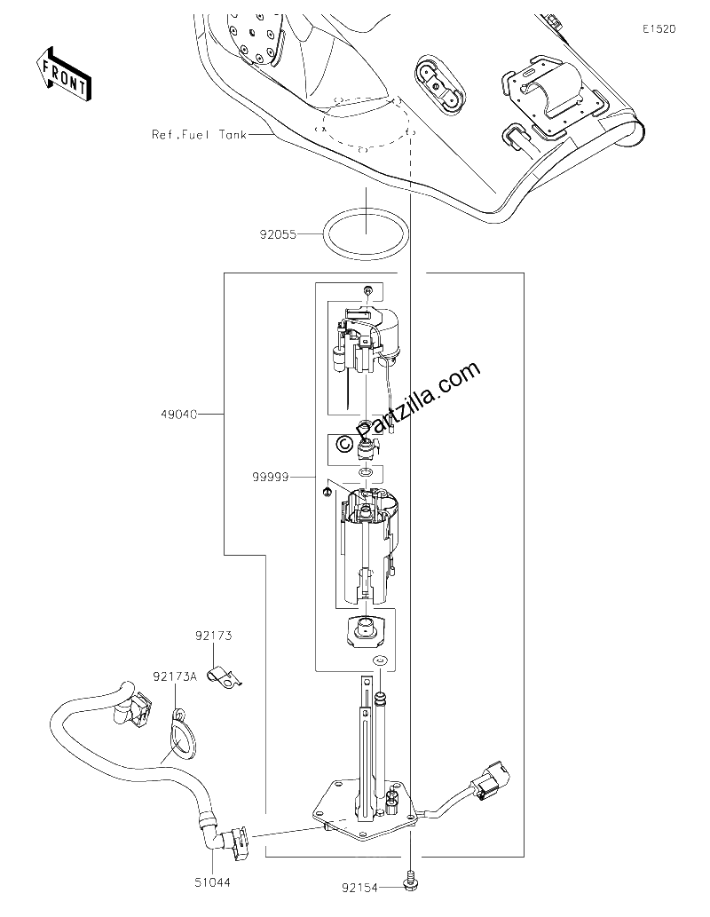 Diagrama de FUEL PUMP