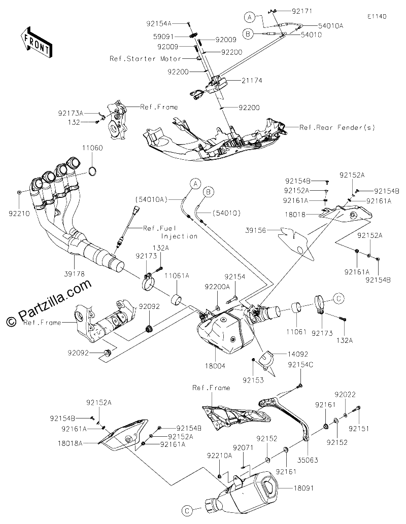 Diagrama de MUFFLER S