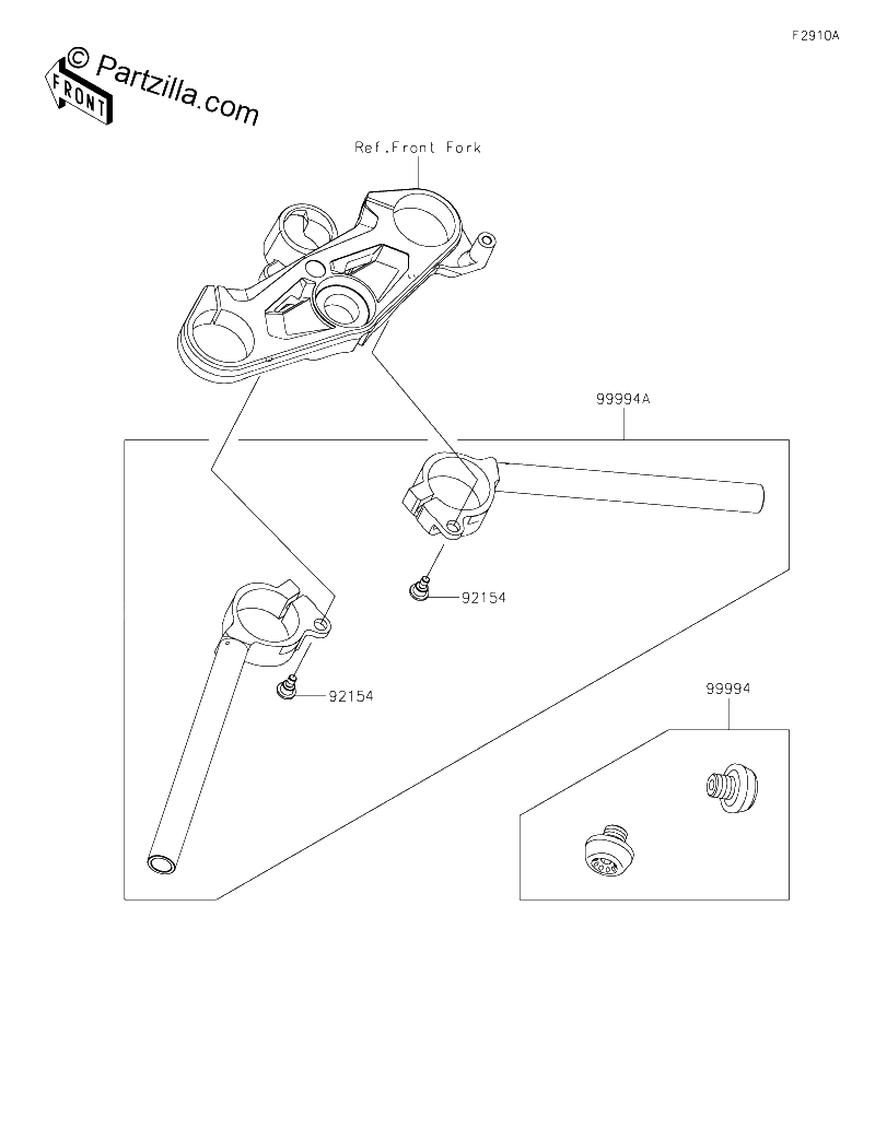 Diagrama de ACCESSORY HANDLE