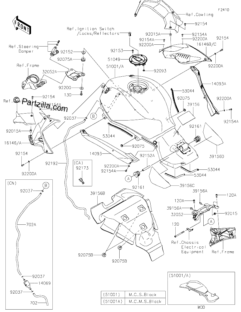 Diagrama de FUEL TANK