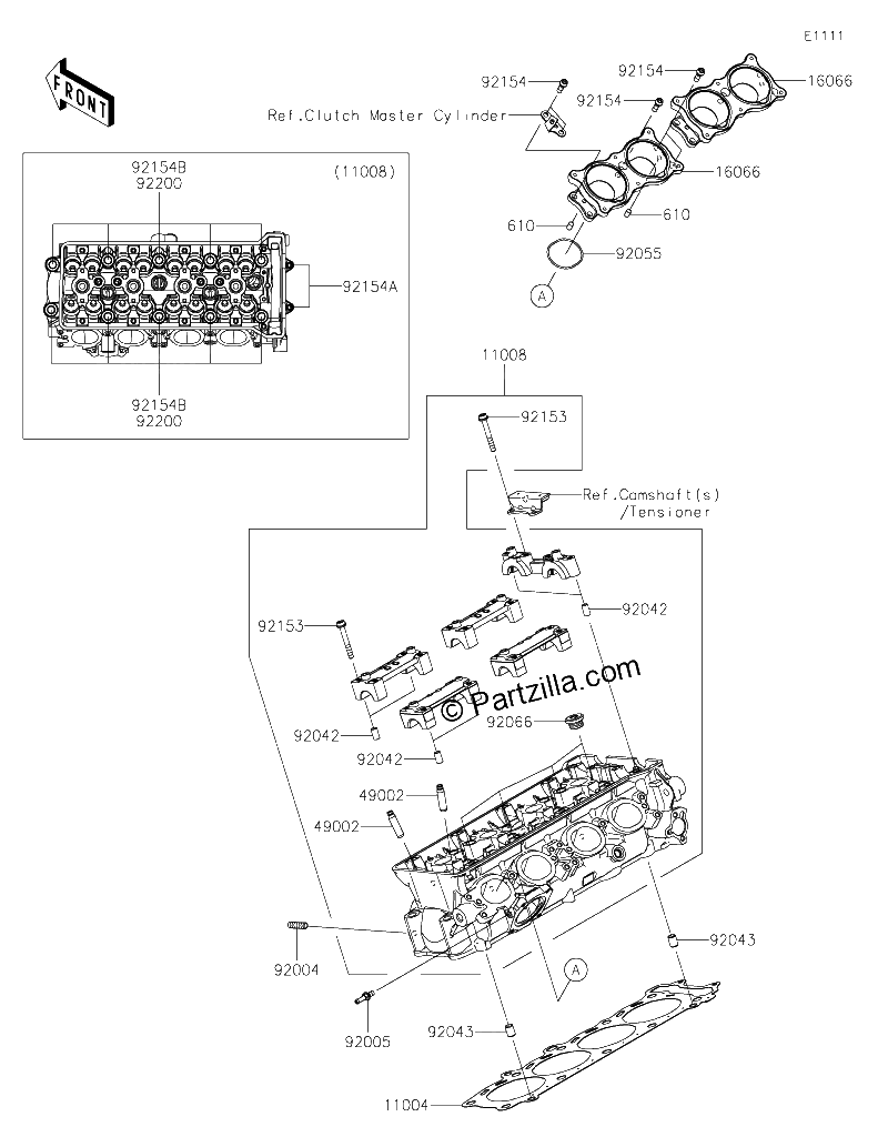 Diagrama de CYLINDER HEAD