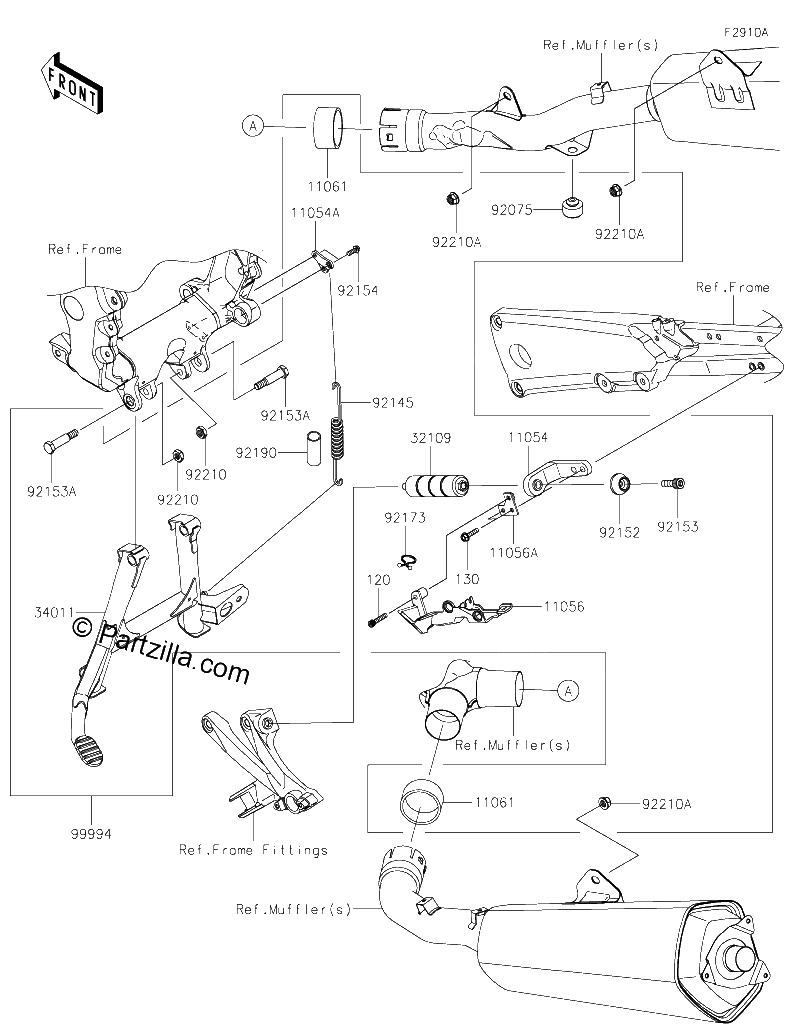 Diagrama de ACCESSORY CENTER STAND