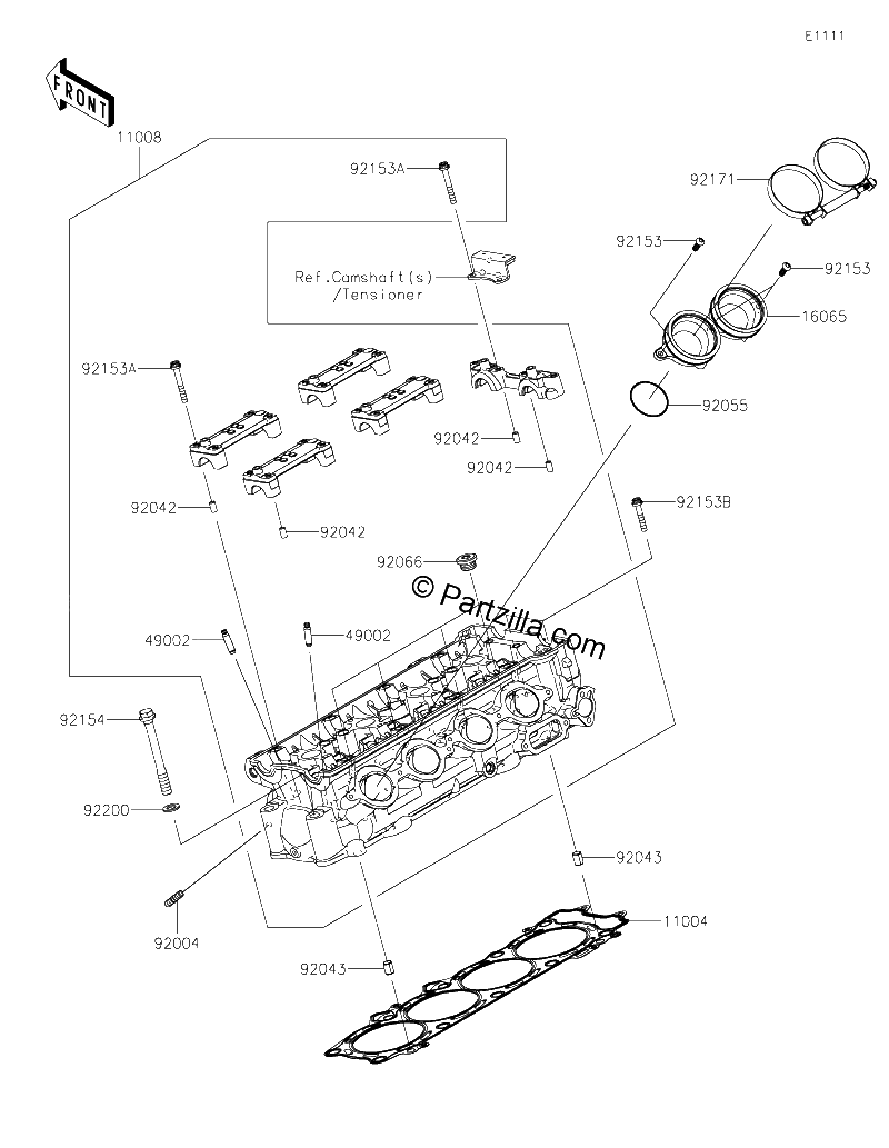 Diagrama de CYLINDER HEAD