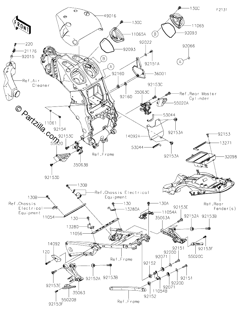Diagrama de FRAME FITTINGS