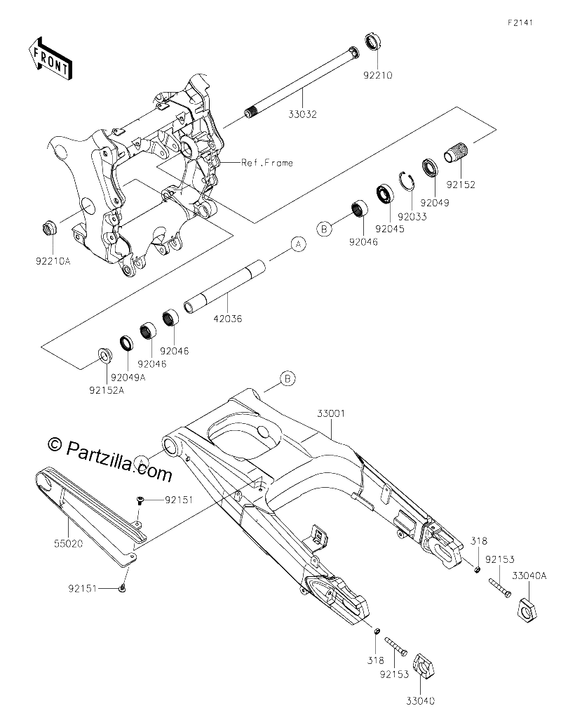 Diagrama de SWINGARM