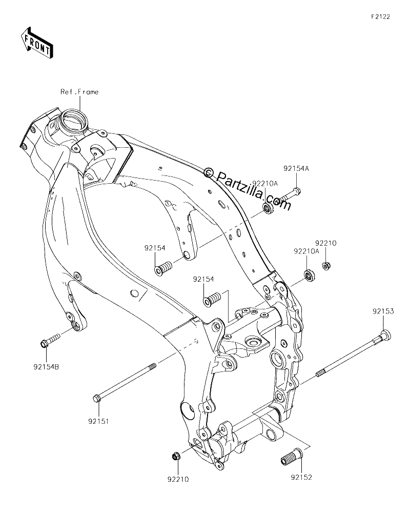 Diagrama de ENGINE MOUNT
