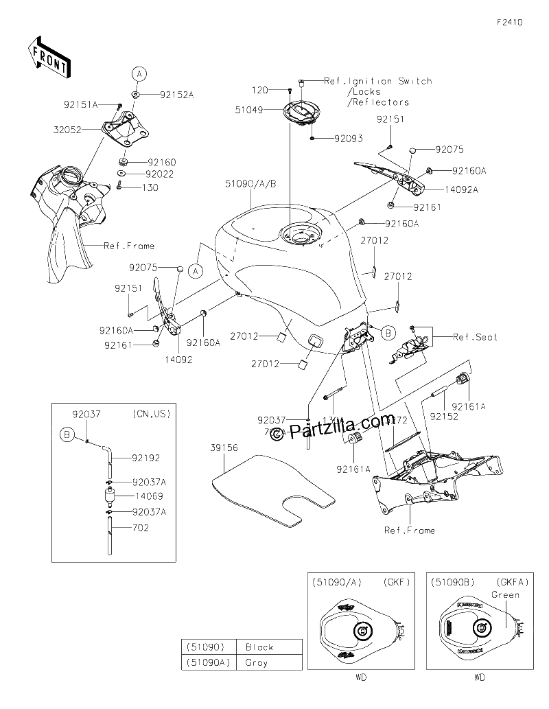 Diagrama de FUEL TANK