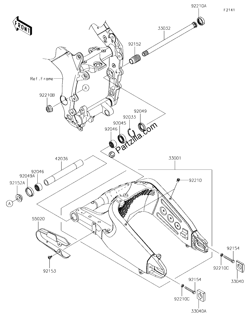 Diagrama de SWINGARM