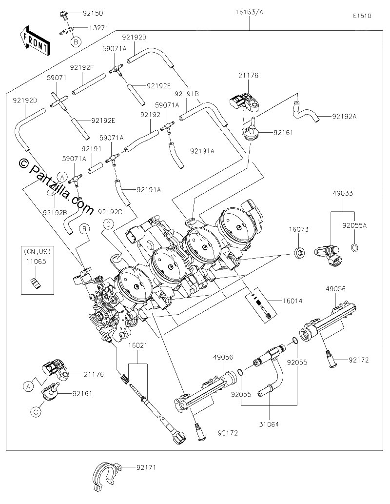 Diagrama de THROTTLE