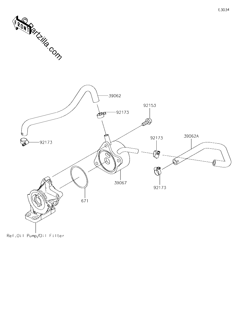 Diagrama de OIL COOLER