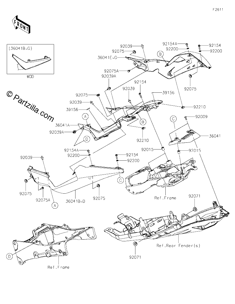 Diagrama de SIDE COVERS