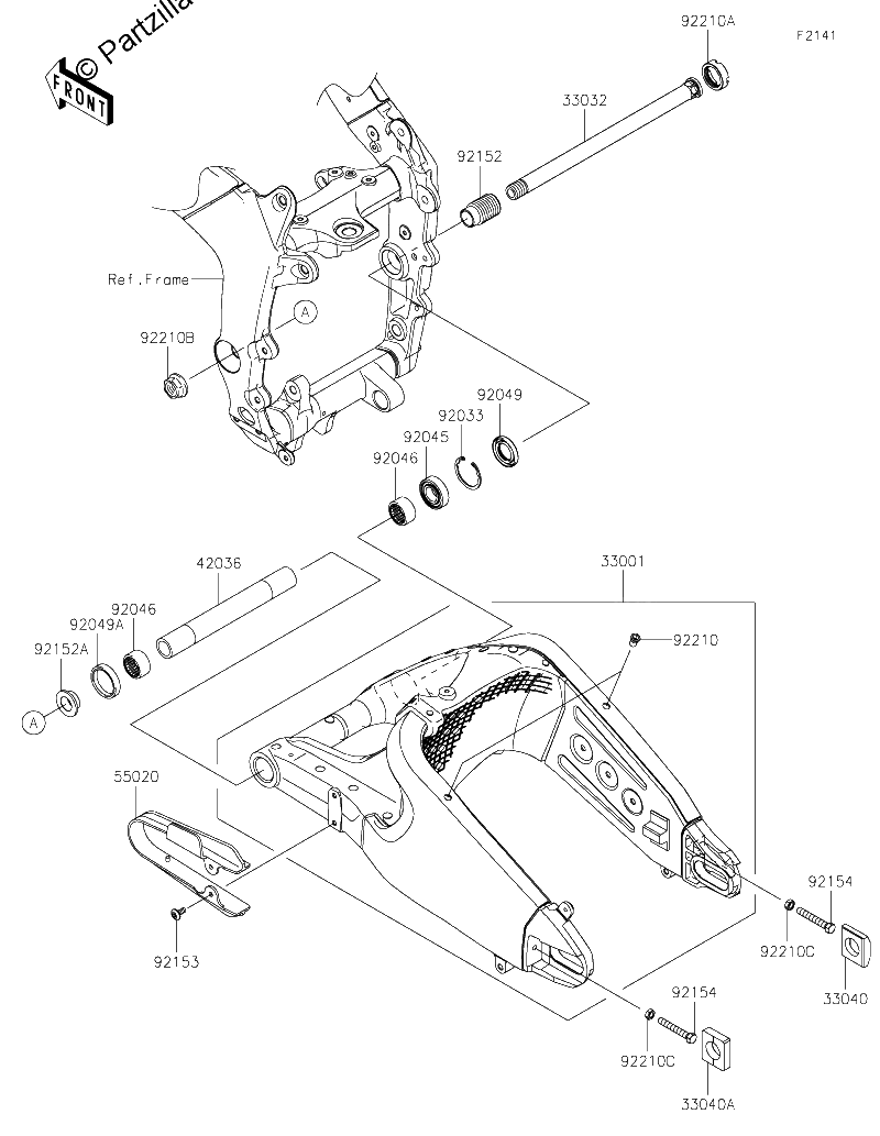 Diagrama de SWINGARM