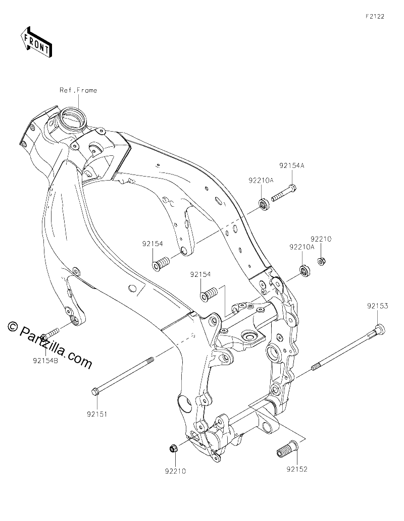 Diagrama de ENGINE MOUNT
