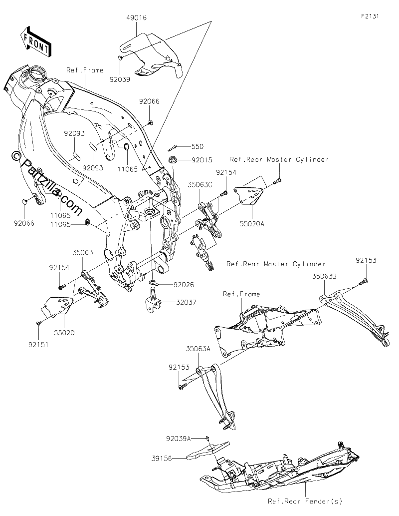 Diagrama de FRAME FITTINGS