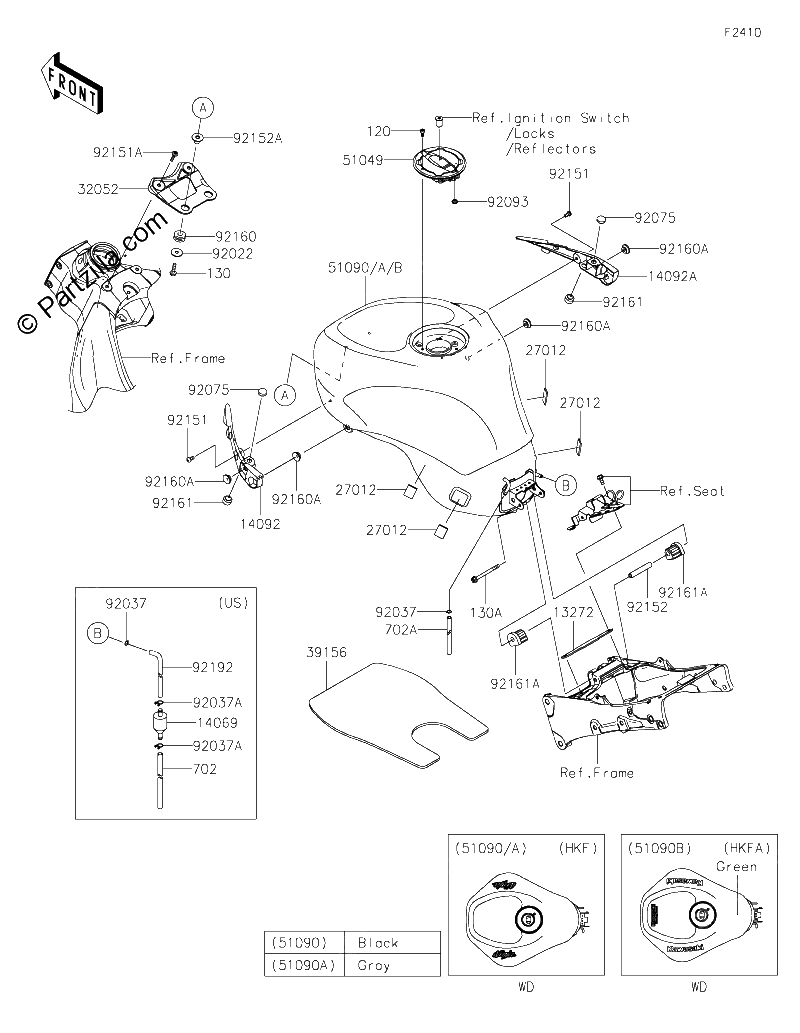 Diagrama de FUEL TANK
