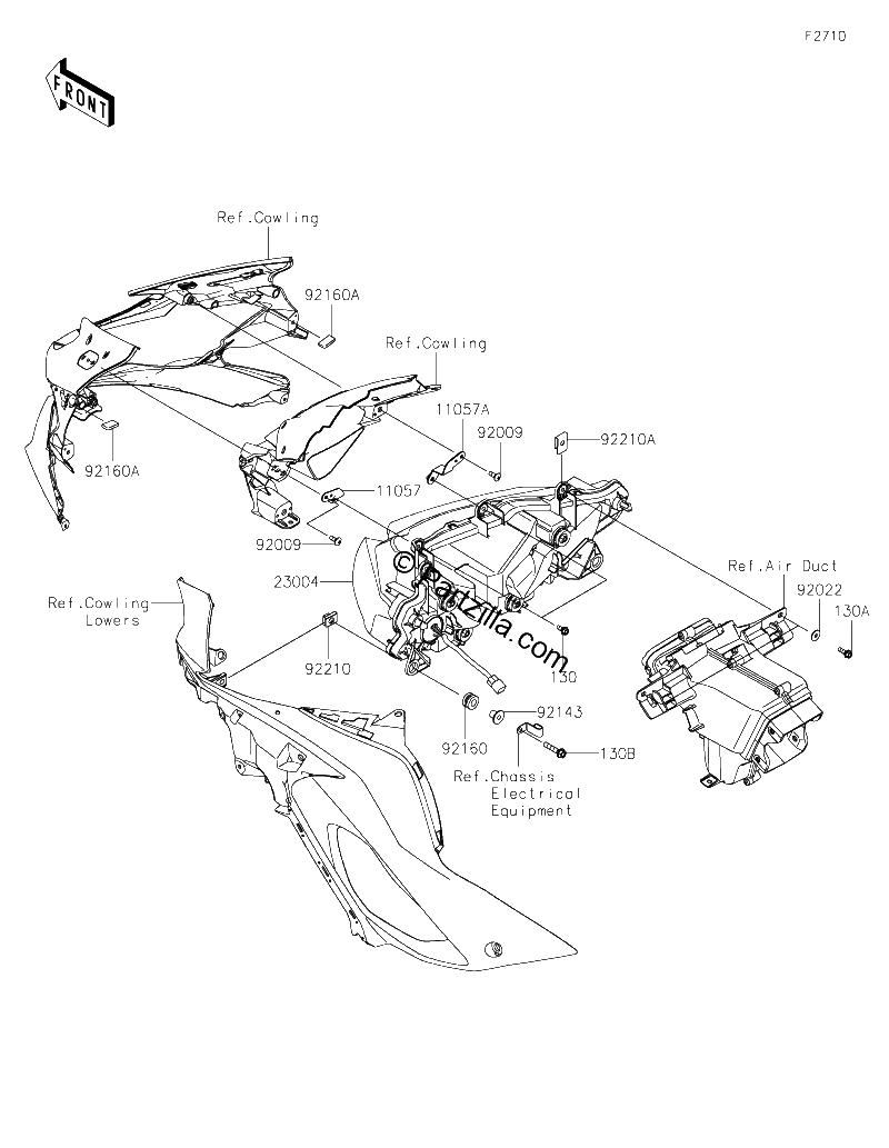 Diagrama de HEADLIGHT S