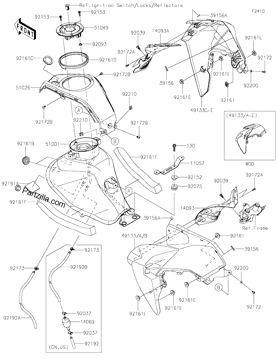 Diagrama de FUEL TANK