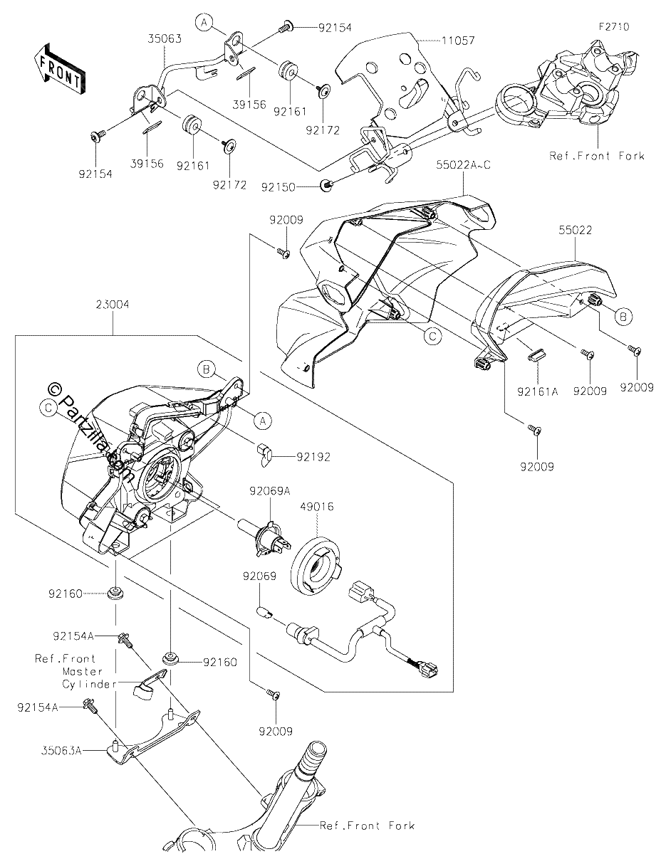 Diagrama de HEADLIGHT S
