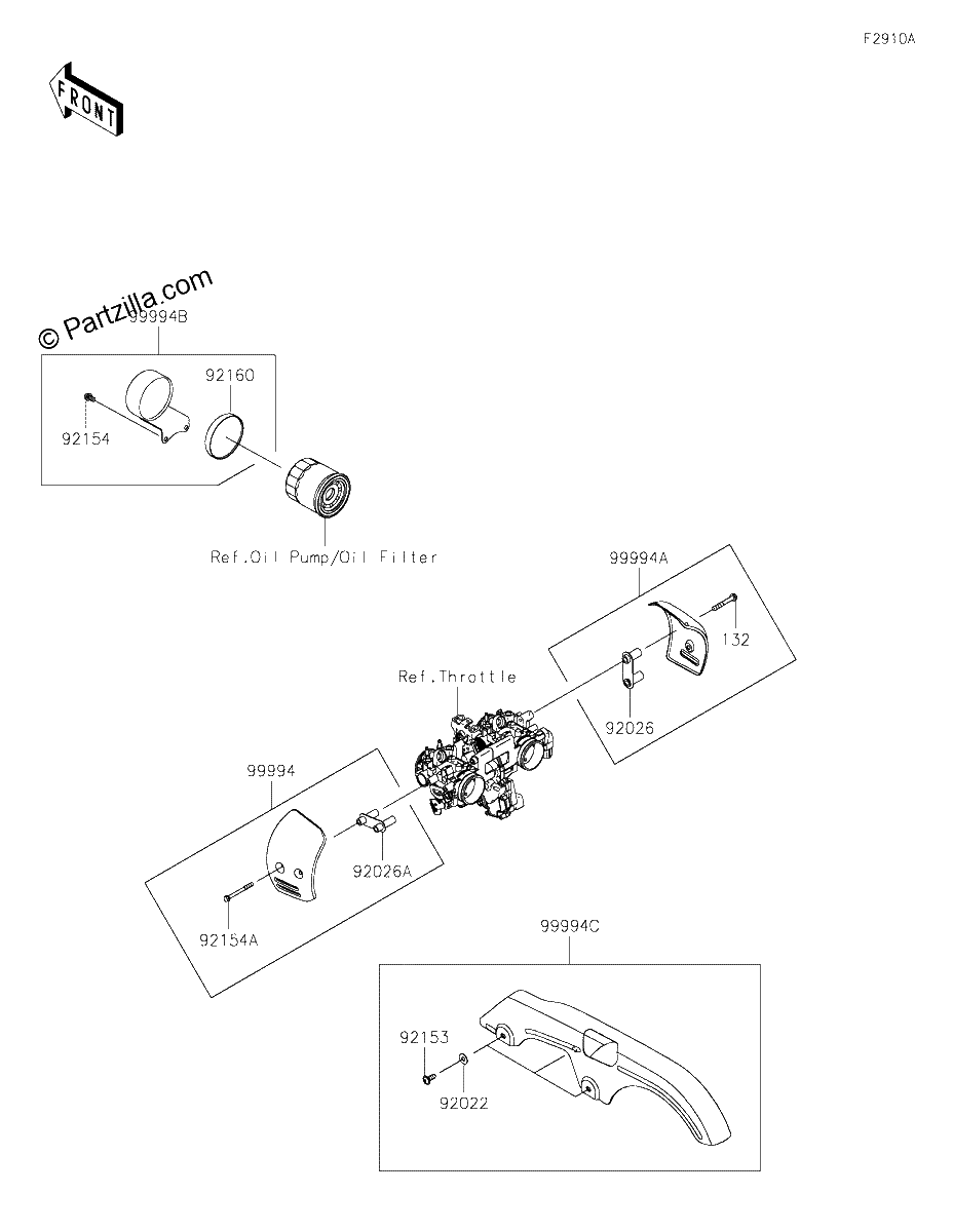 Diagrama de ACCESSORY ENGINE COVER