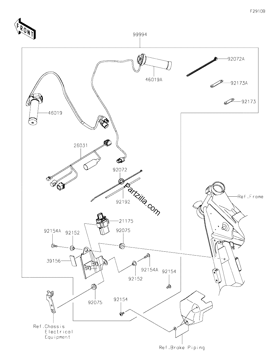 Diagrama de ACCESSORY GRIP HEATER